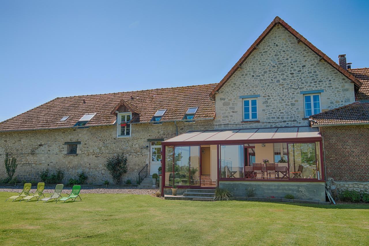Au Jardin Fleuri Villa Vauxaillon Exterior foto